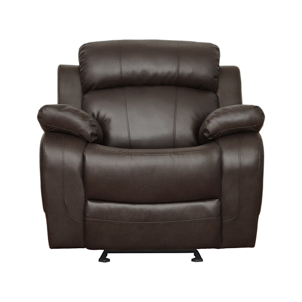 Marille Glider Reclining Chair in Brown - 9724BRW-1