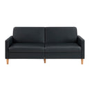 Carlton Convertible Sofa Bed - Black