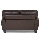 Rubin Loveseat in Brown - 9734DB-2