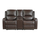 Austin Double Reclining Love Seat With Center Console