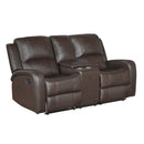 Austin Double Reclining Love Seat With Center Console