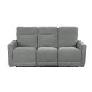 Edition Power Double Lay Flat Reclining Sofa With Power Headrests And Usb Ports