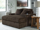 Midnight-Madness Oversized Chaise