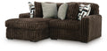 Midnight-Madness Sectional with Chaise