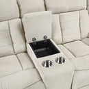 Nutmeg Double Reclining Love Seat With Center Console