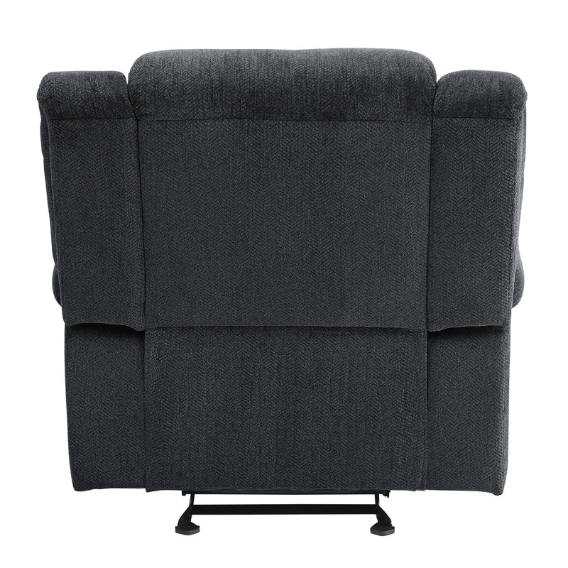 Nutmeg Glider Reclining Chair in Gray - 9901CC-1