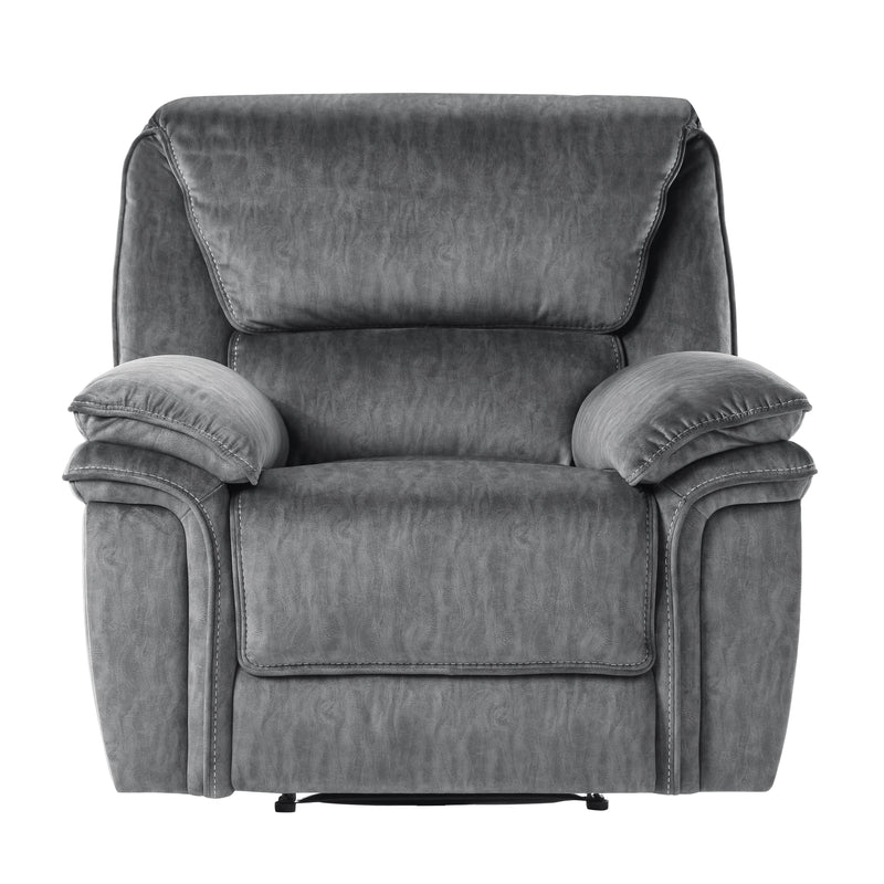 Muirfield Reclining Chair in Gray - 9913-1