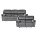 Muirfield 2pc Set: Sofa, Love in Gray - 9913*2WC