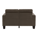 Lantana Loveseat in Brown - 9957CH-2