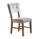 Edam Side Chair in Oak/Gray - 5492S