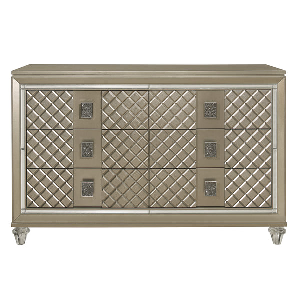 Loudon Dresser in Gold/Silver/Champagne - B1515-5