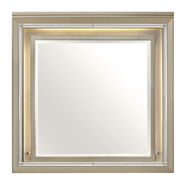 Loudon Mirror in Gold/Silver/Champagne - B1515-6