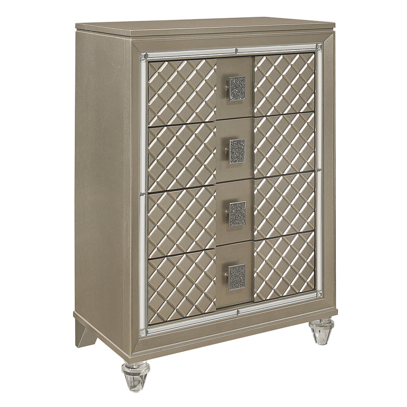 Loudon Chest in Gold/Silver/Champagne - B1515-9