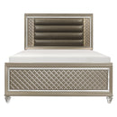 Loudon Full Platform Bed in Gold/Silver/Champagne - B1515F-1