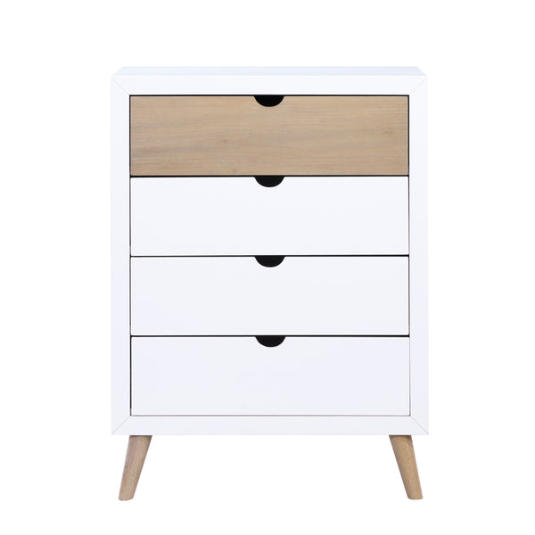 Asker Chest in Brown/White - B2012-9