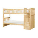 Bartly (4) Twin/Twin Step Bunk Bed in Natural - B2043SB-1*
