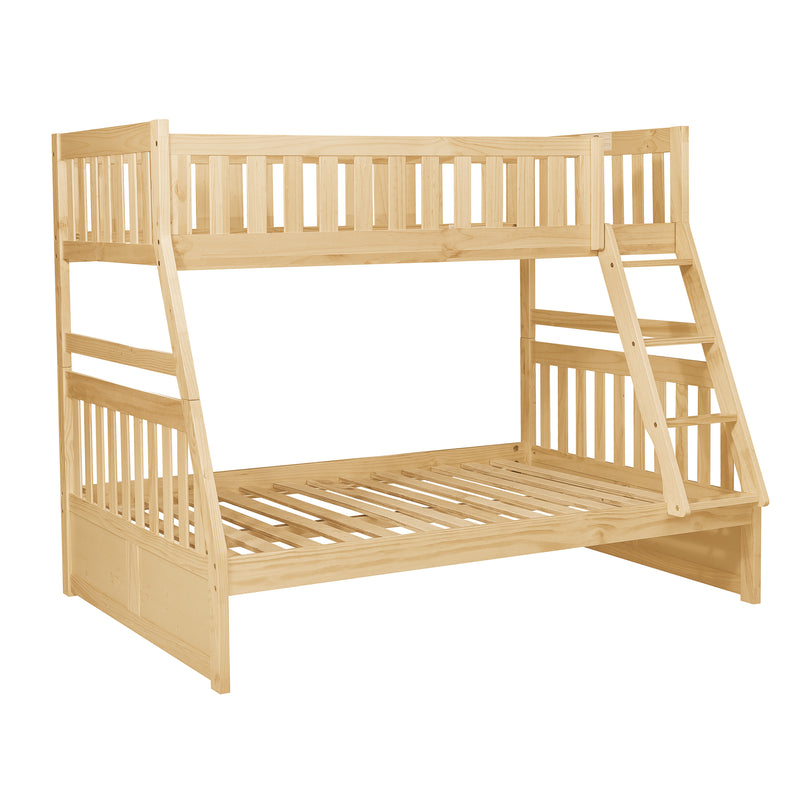 Bartly (3) Twin/Full Bunk Bed in Natural - B2043TF-1*