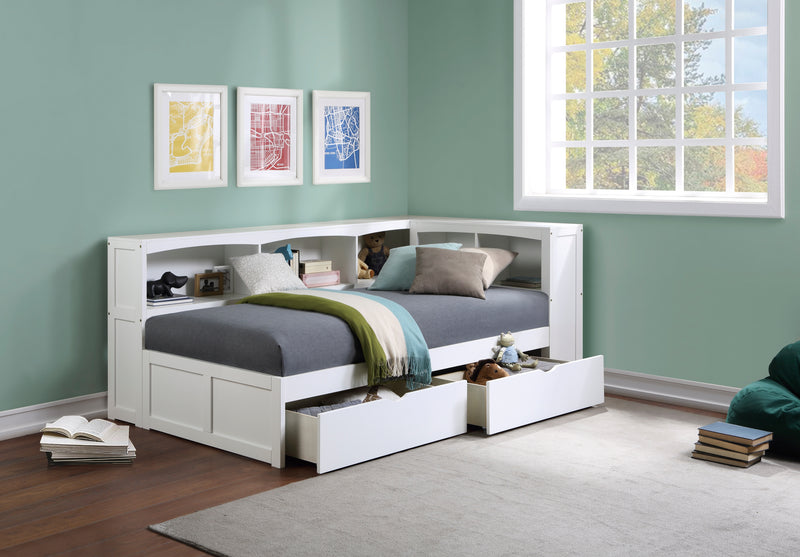 Galen Storage Boxes in White - B2053W-T