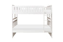 Galen (3) Full/Full Bunk Bed in White - B2053FFW-1*