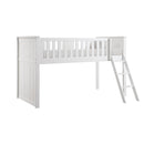 Galen (3) Low Loft Bunk in White - B2053LLW-1*