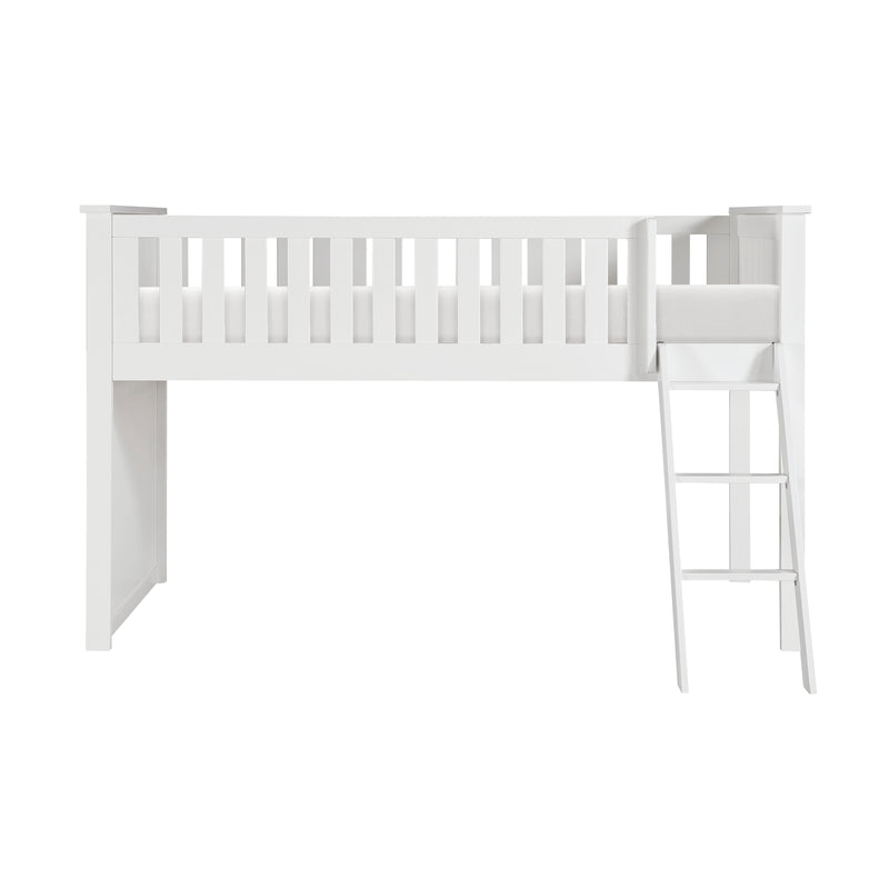 Galen (3) Low Loft Bunk in White - B2053LLW-1*