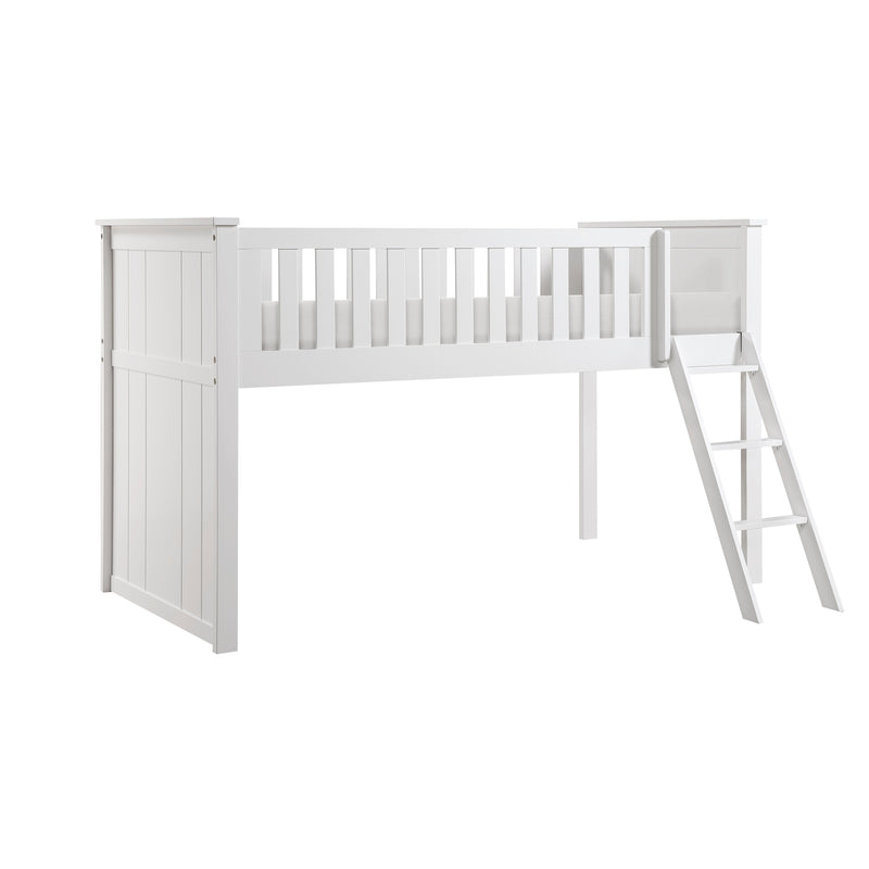 Galen (3) Low Loft Bunk in White - B2053LLW-1*