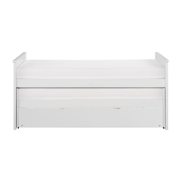 Galen Twin/Twin Bed with Twin Trundle in White - B2053RTW-1R