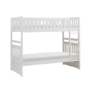 Galen (3) Twin/Twin Bunk Bed in White - B2053W-1*