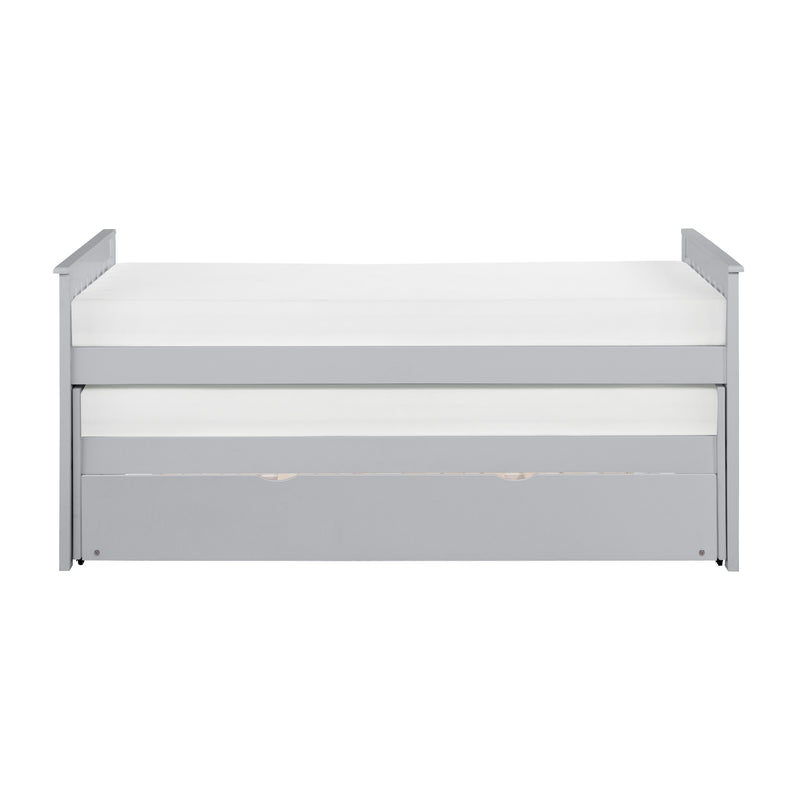 Orion Twin/Twin Bed with Twin Trundle in Gray - B2063RT-1R