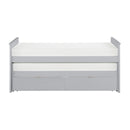 Orion (4) Twin/Twin Bed with Storage Boxes in Gray - B2063RT-1T*