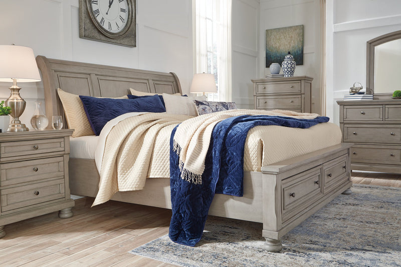 Lettner Bed with 2 Storage Drawers