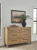 Ridgester Dresser and Mirror