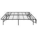 Elevated Foldable Metal Platform Bed Frame, Toolless