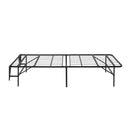 Elevated Foldable Metal Platform Bed Frame, Toolless