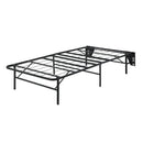 Elevated Foldable Metal Platform Bed Frame, Toolless