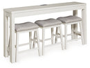 Robbinsdale Counter Height Dining Table and 3 Barstools Set