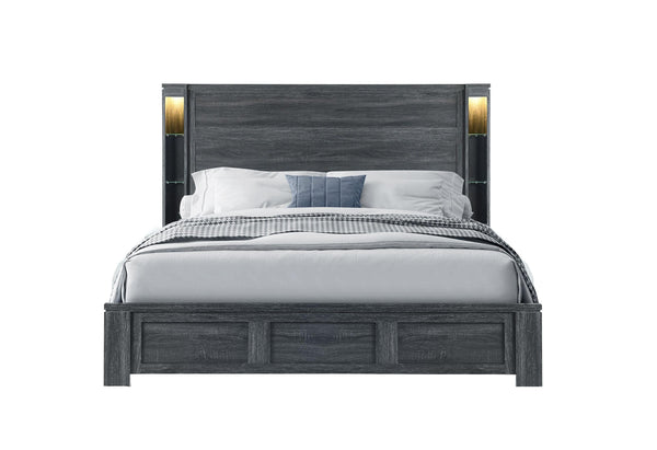 CYPRESS DARK GREY KING BED image