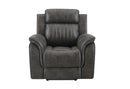 U8517 GREY GLIDER RECLINER