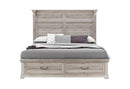 TATUM NATURAL FULL BED WITH STORAGE