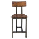 Holverson Counter Height Chair in Rustic Brown (Set of 2)