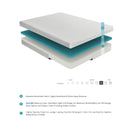 Altair 8" Gel-Infused Memory Foam Mattress - Twin