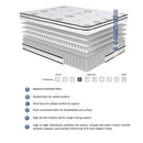 Vela 12" Hybrid Mattress - Full