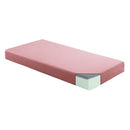 Leo 7" Pink Gel-Infused Memory Foam Mattress And Pillow Set