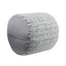 Aiken Pouf in Black/Multi/White - P31002