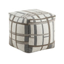 Monica Pouf in Black/Multi/White - P31007