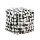 Misty Pouf in Black/White - P31014