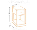 Breegin Chairside End Table