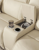 Double Deal Reclining Sectional with Console
