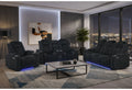 U8000 Pwr Rec Sofa/Pwr Console Rec Loveseat with PHR