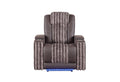 U8000 Power Recliner with Power Headrest and LED